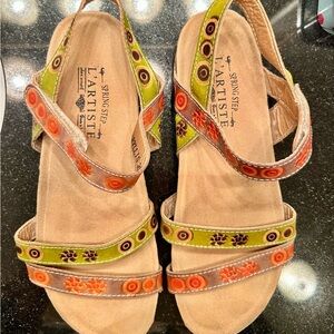 L'Artiste Women's Colorful Sandals